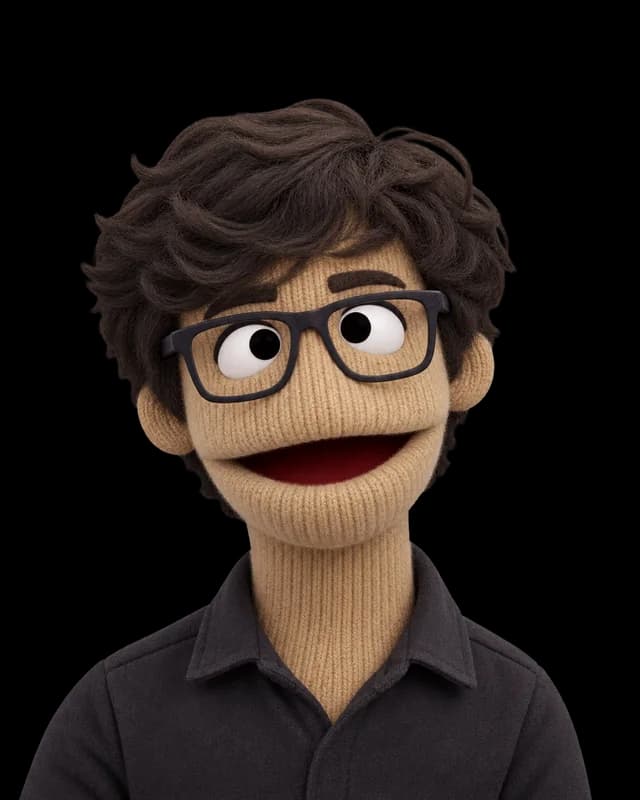 An illustrated portrait of Dhruv